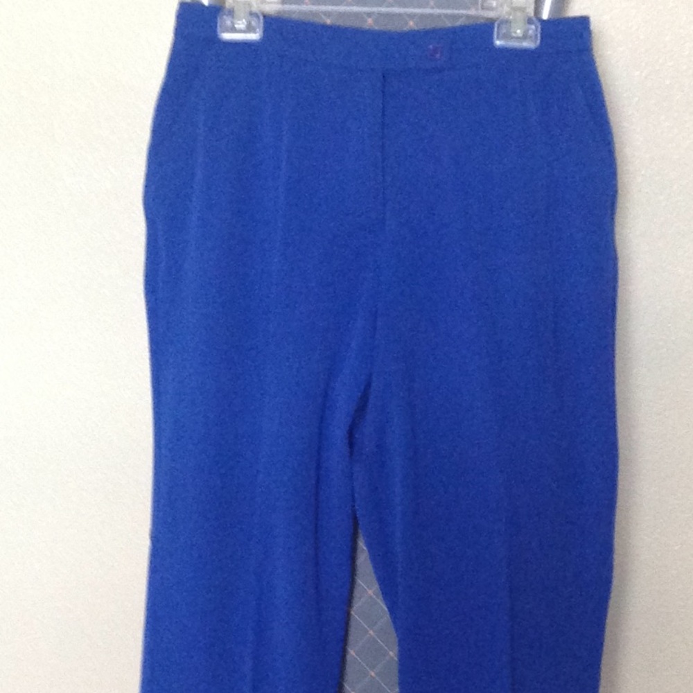 Royal blue slacks